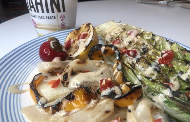 Creamy Balsamic Dressing with Tahini