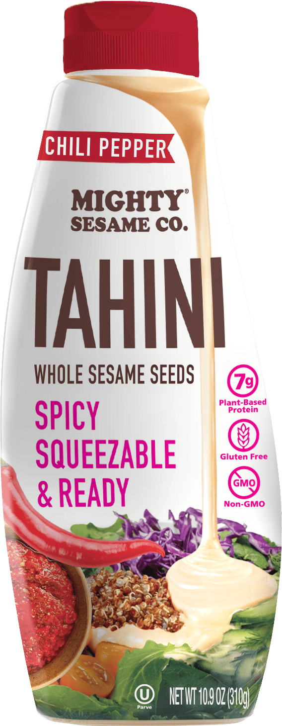 Chili Pepper Tahini Squeeze Bottle from Mighty Sesame Co. - Image 2