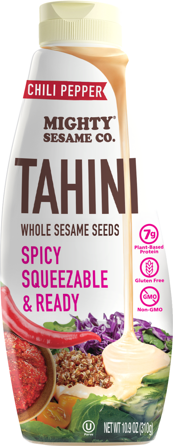 Chili Pepper Tahini Squeeze Bottle from Mighty Sesame Co. - Image 2