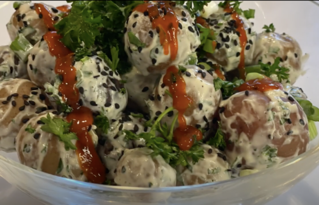 Green Sauce Potatoes