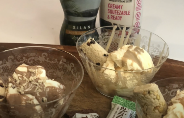 Tahini Ice Cream Toppings