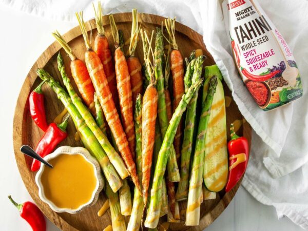 harissa tahini carousel