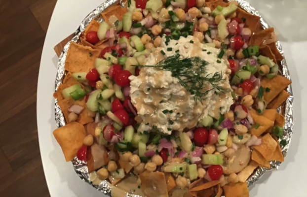 Mediterranean Nachos