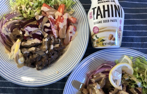 Beef & Chicken Shawarma Salad
