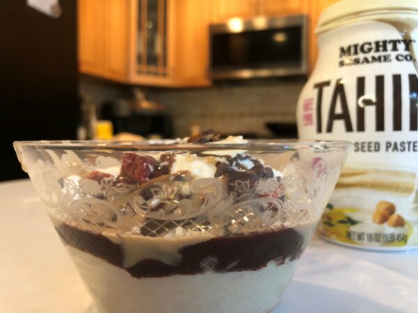 Yogurt Tahini Crunch
