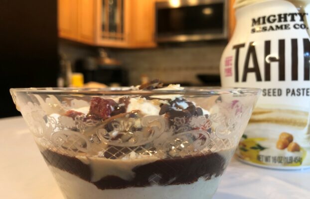 Yogurt Tahini Crunch