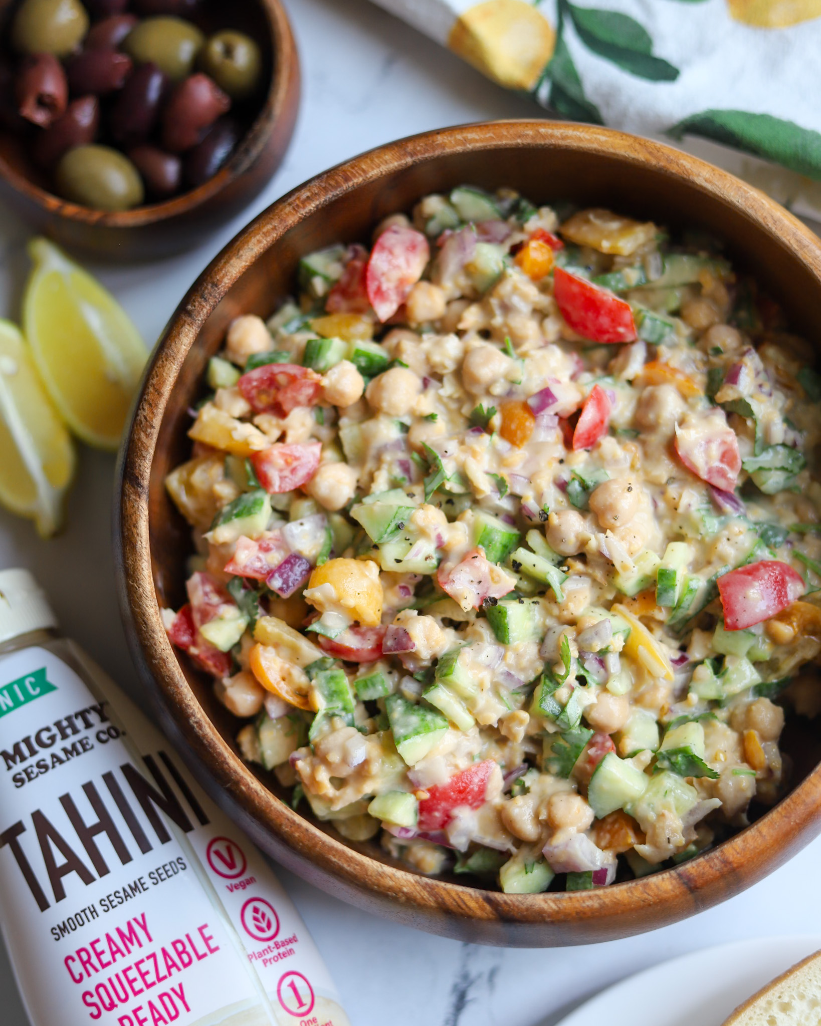 Mediterranean Chickpea Salad