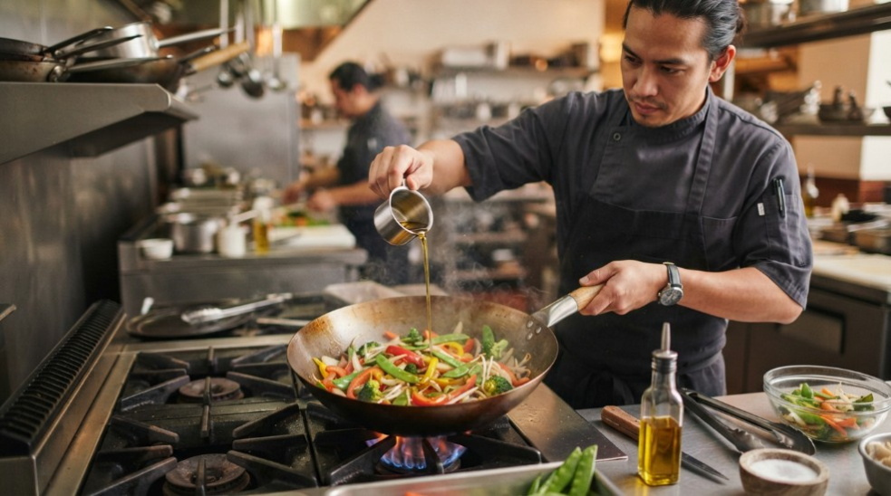 Chef Cooking