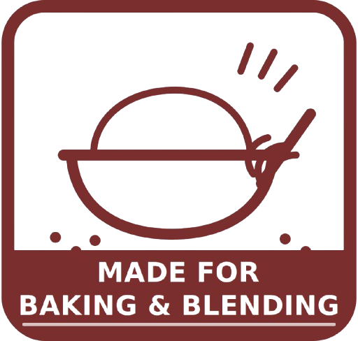 Made for baking and blending