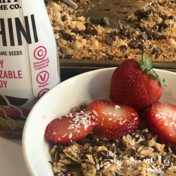 Chocolate Tahini Granola